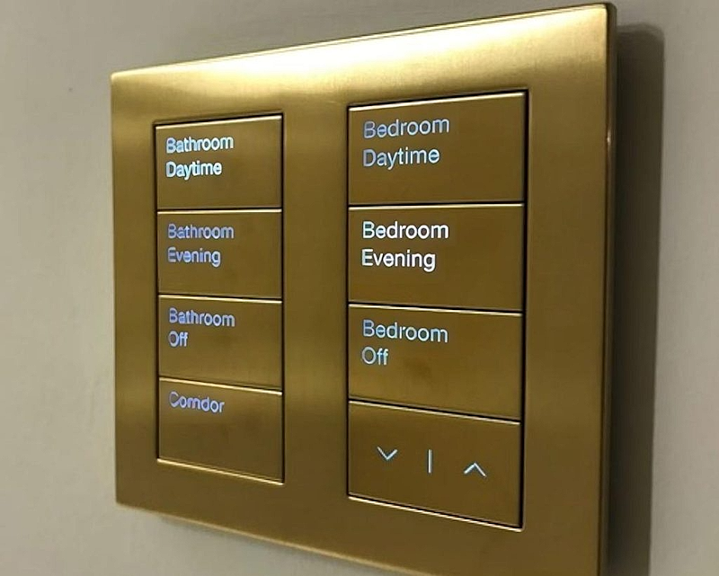 Lutron Palladiom  клавишные панели