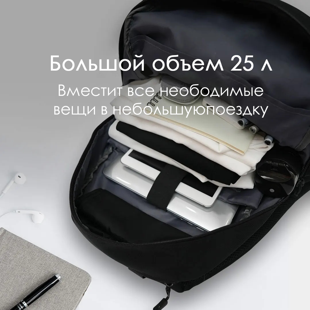 Рюкзак Xiaomi UBOT Tuorong Anti-splash Multi-functional Backpack 25L