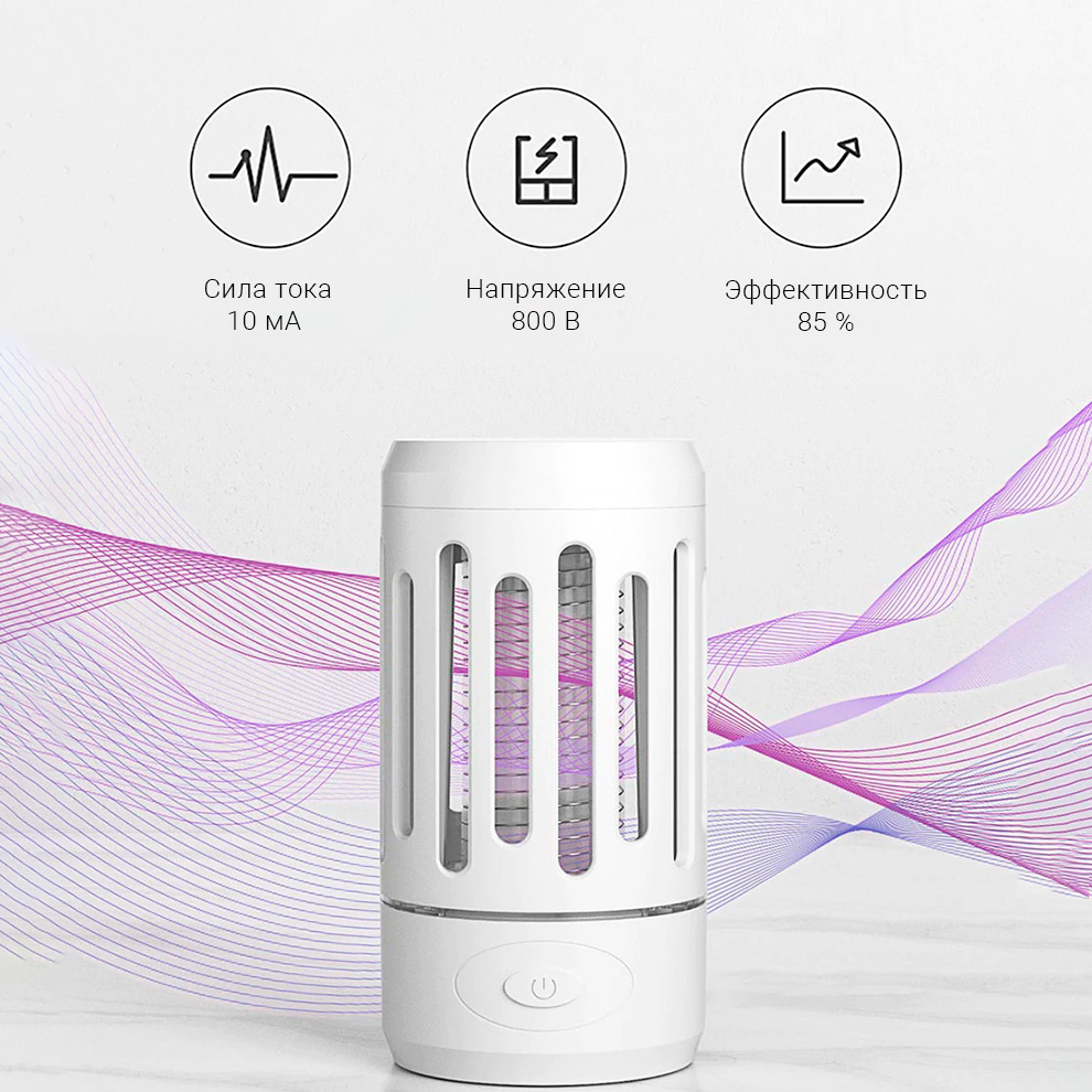 Противомоскитная лампа-репелент Xiaomi Dragonfly Portable Electric Mosquito Killer Lamp (DYT-Y8RK)