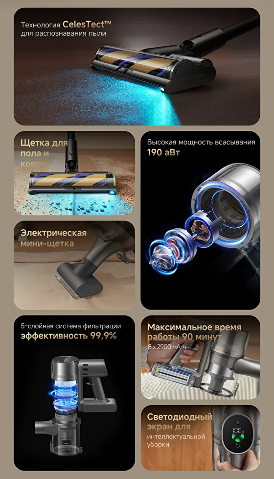 Пылесос Dreame R20 Essential (VZV30A)