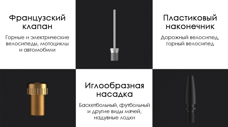 Насадки для мячей