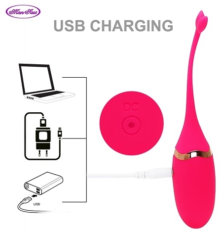 Вибрационное яйцо ManNuo USB-зарядка