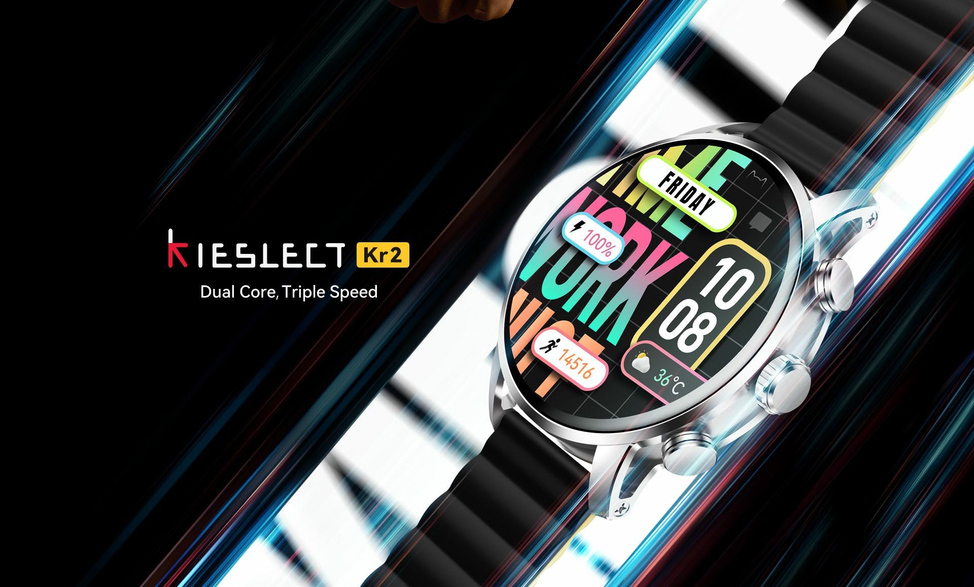 Умные часы Kieslect Calling Watch Kr2 (YFT2060EU)