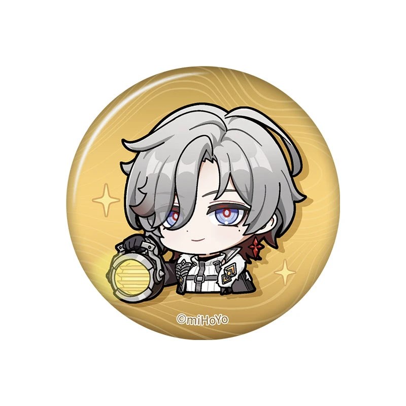 Значок Genshin Impact Chibi Emoticon Series Иллуги
