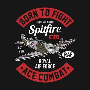 принт Supermarine Spitfire