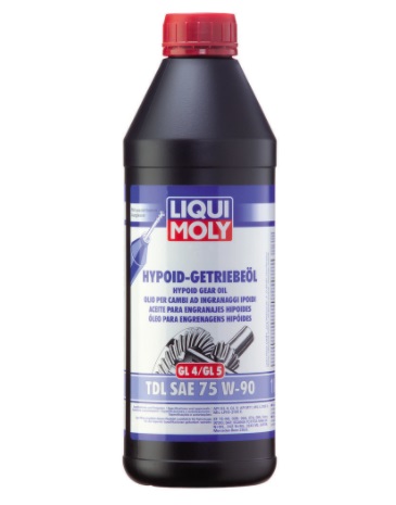 Liqui Moly Hypoid Getriebeoil TDL (GL 4/GL 5) 75W 90 Полусинтетическое масло для замены в коробке НИВЫ 