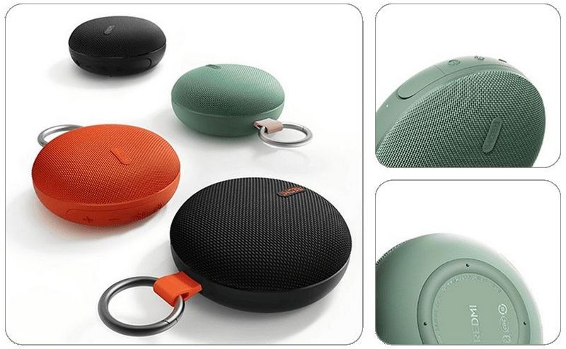 Портативная Колонка Redmi Bluetooth Speaker 2 (OH3R)-описание-4 Дизайн Redmi Bluetooth Speaker 2