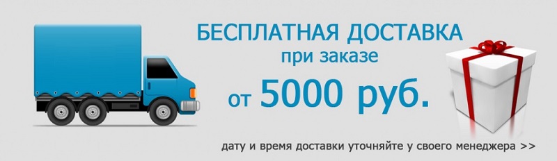 бесплатная доставка