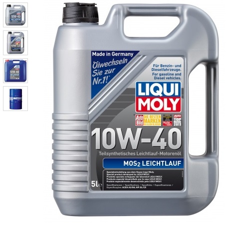 Liqui Moly MoS2 Leichtlauf 10W-40 Полусинтетическое моторное масло