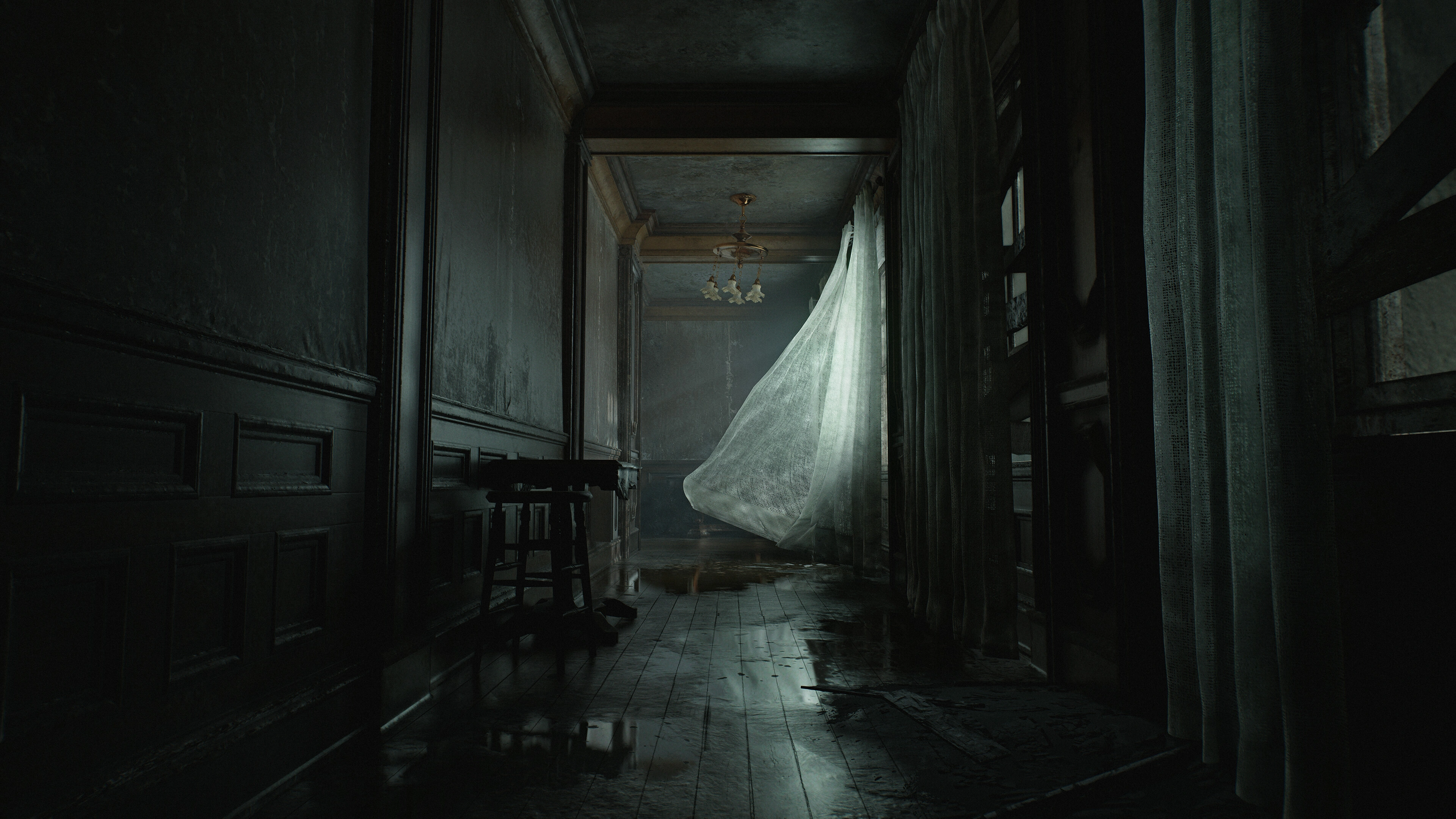 Resident Evil Requiem &mdash; коридор