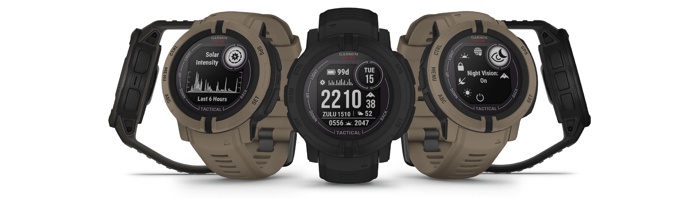 Garmin Instinct 2 Solar Tactical Edition Coyote Tan: Тактические функции в солнечных GPS-часах