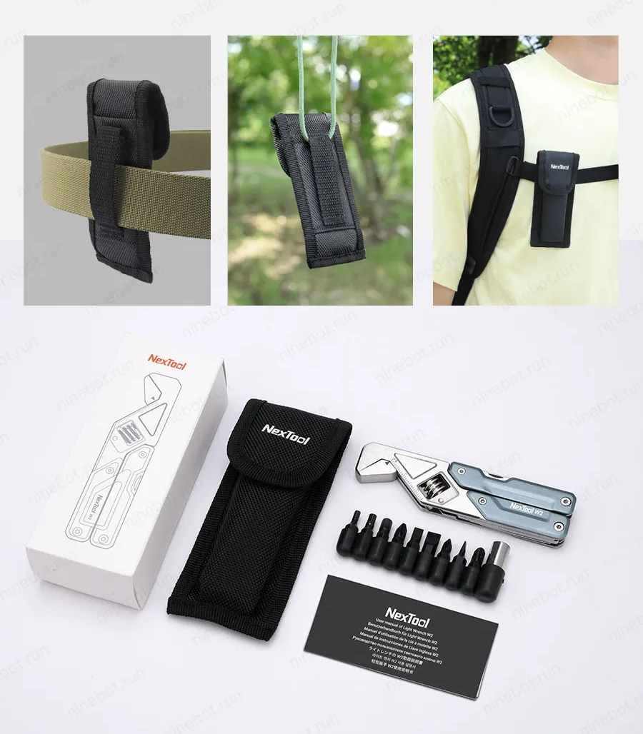 Мультитул Xiaomi NexTool Light Wrench W2 (NE20293)