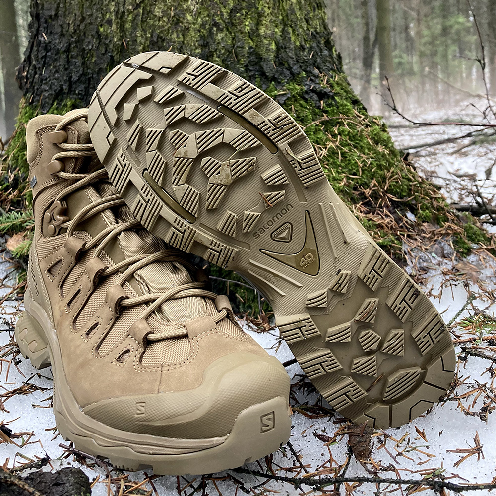 обувь для спецназа тактические ботинки Quest 4D GTX Forces 2 EN Salomon