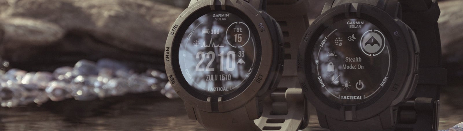 Garmin Instinct 2 Solar Tactical Edition Coyote Tan: Power Glass использует энергию солнца