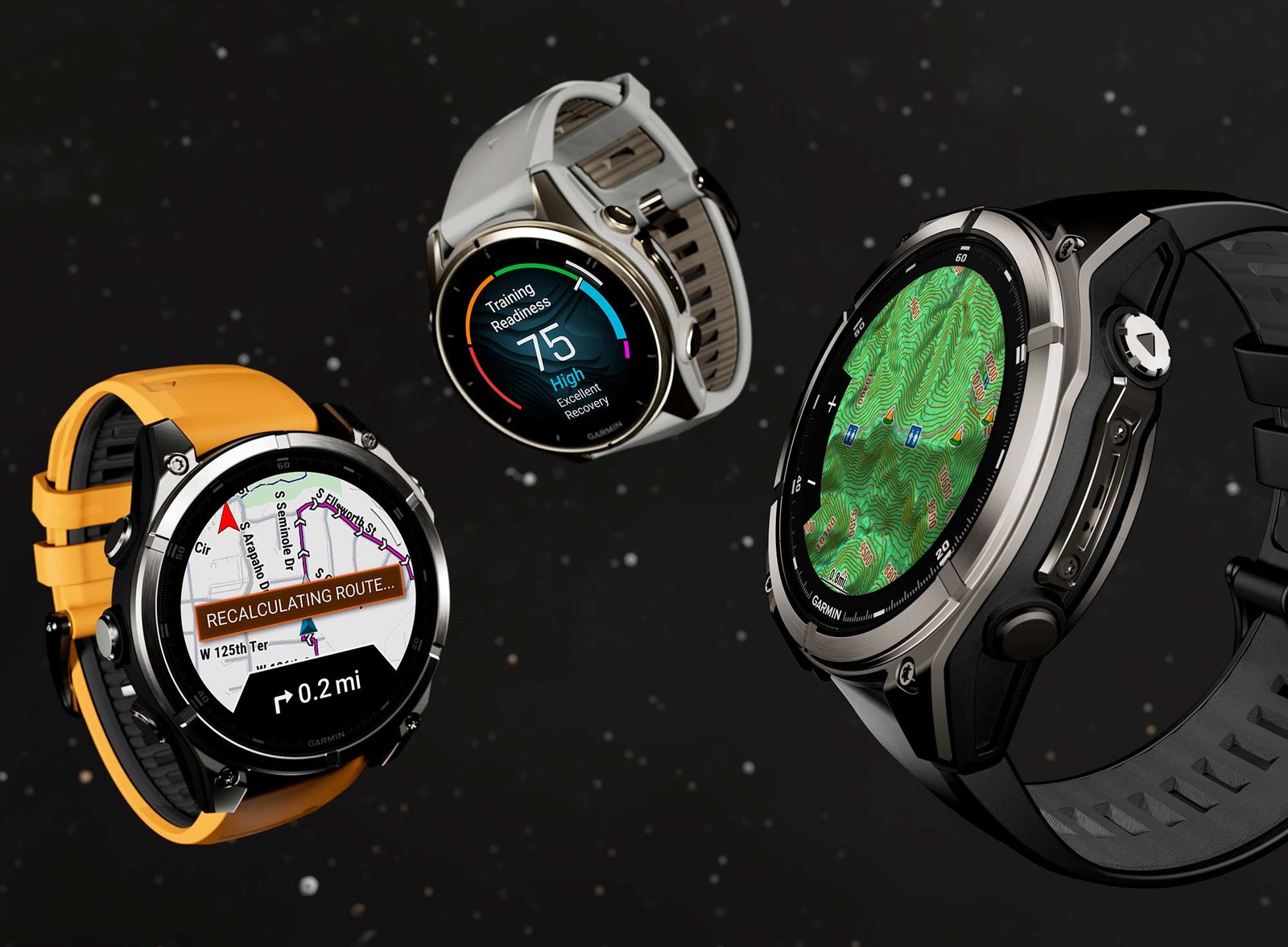 Garmin Fenix 8 AMOLED в трёх вариантах исполнения — официальное фото Garmin Garmin Fenix 8 AMOLED в трёх вариантах исполнения — официальное фото Garmin