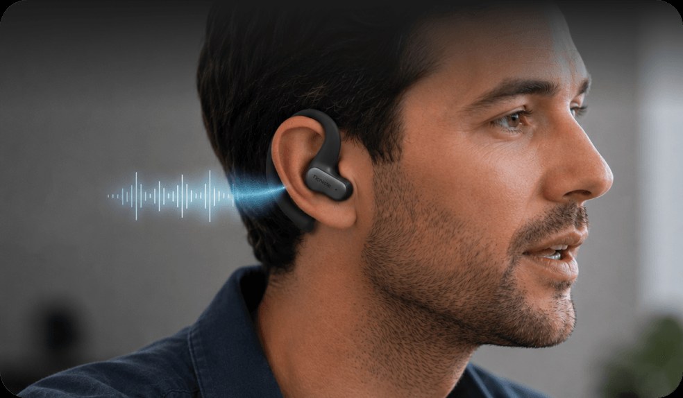 Открытые наушники TicNote Pods Wi-Fi на ухе Открытые наушники TicNote Pods Wi-Fi на ухе