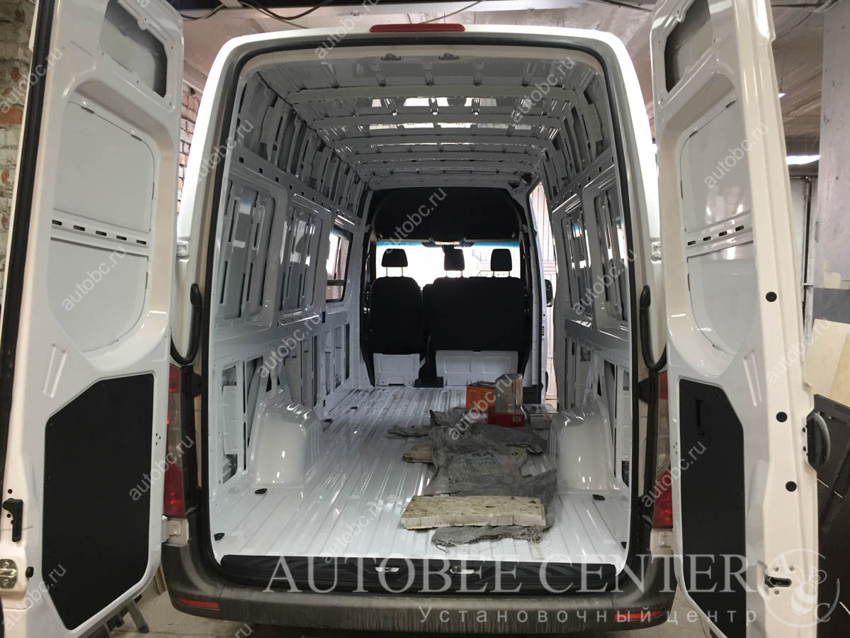 Mercedes Sprinter (Переоборудование в грузопассажирский)