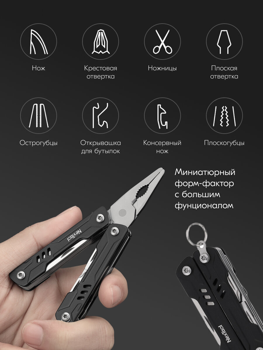Мультитул Xiaomi NexTool Multi Function Scissors (NE20237)