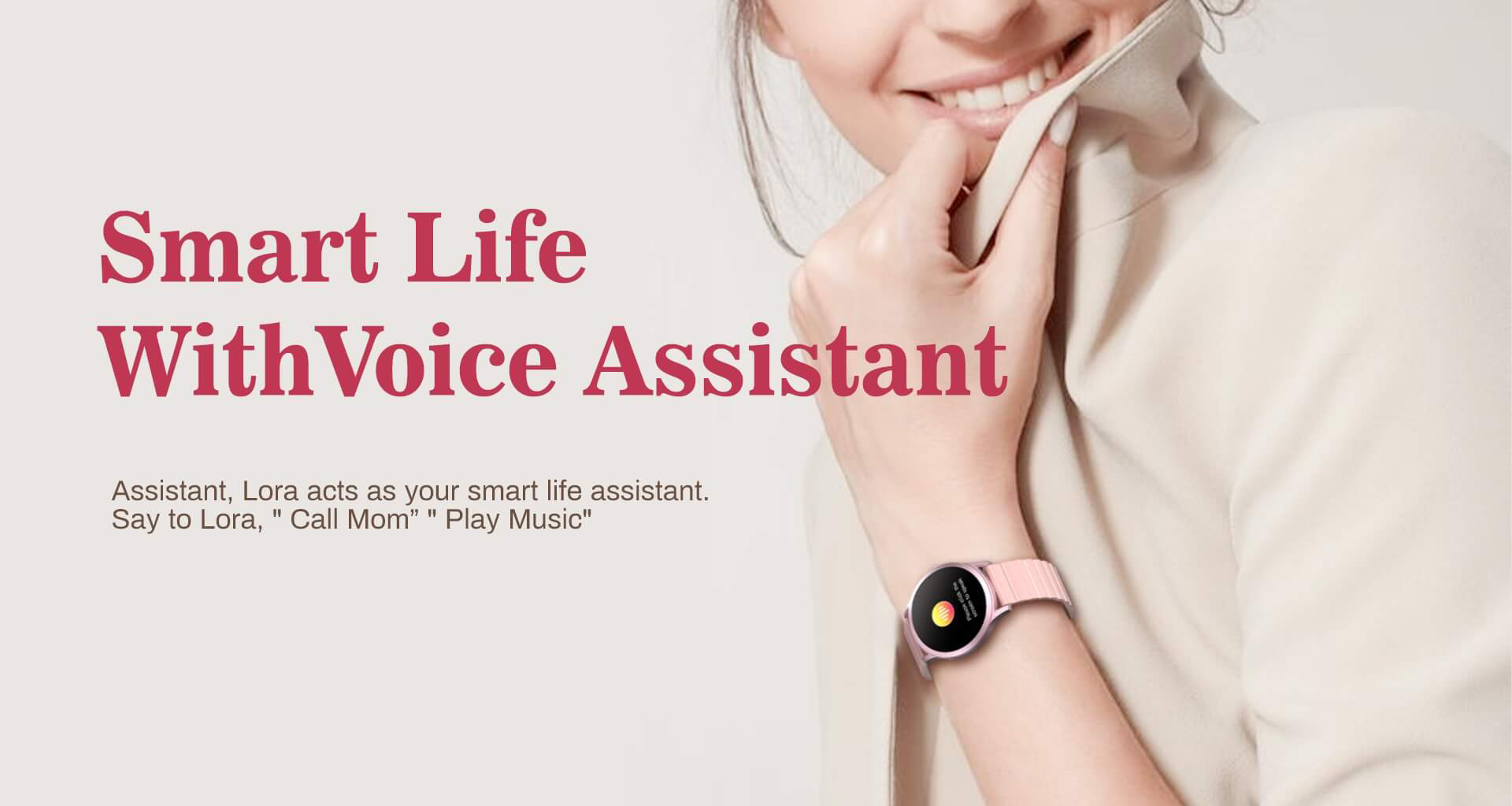 Умные часы Kieslect Lady Calling Watch Lora (YFT2042EU)