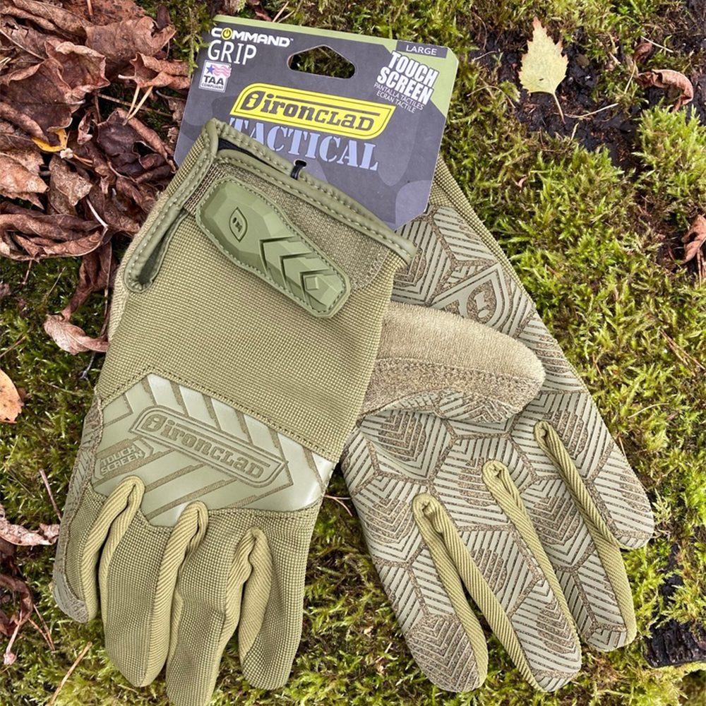 Тактические перчатки EXO Tactical Command Grip Ironclad