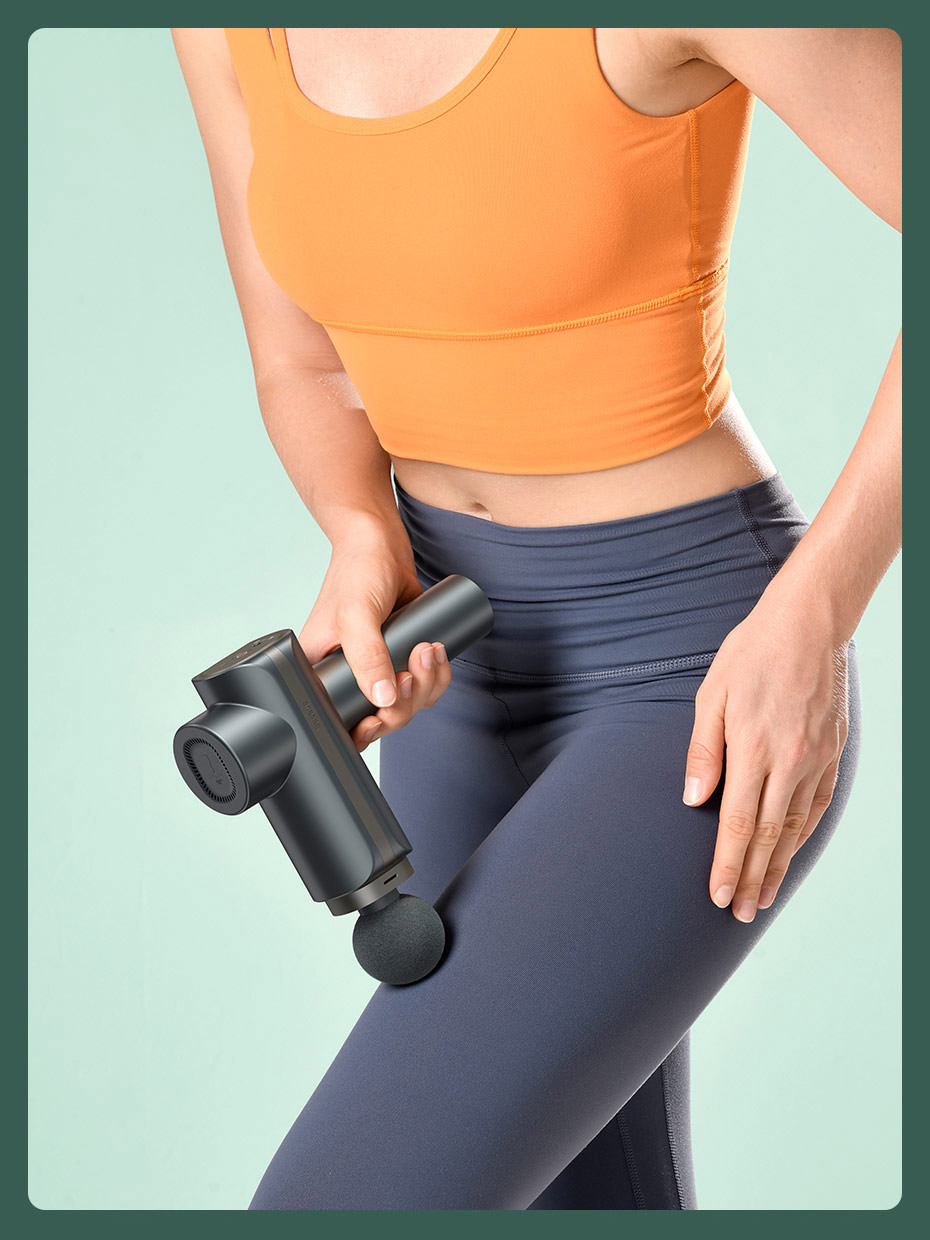 Перкуссионный массажёр Baseus Booster Dual Mode Massage Gun