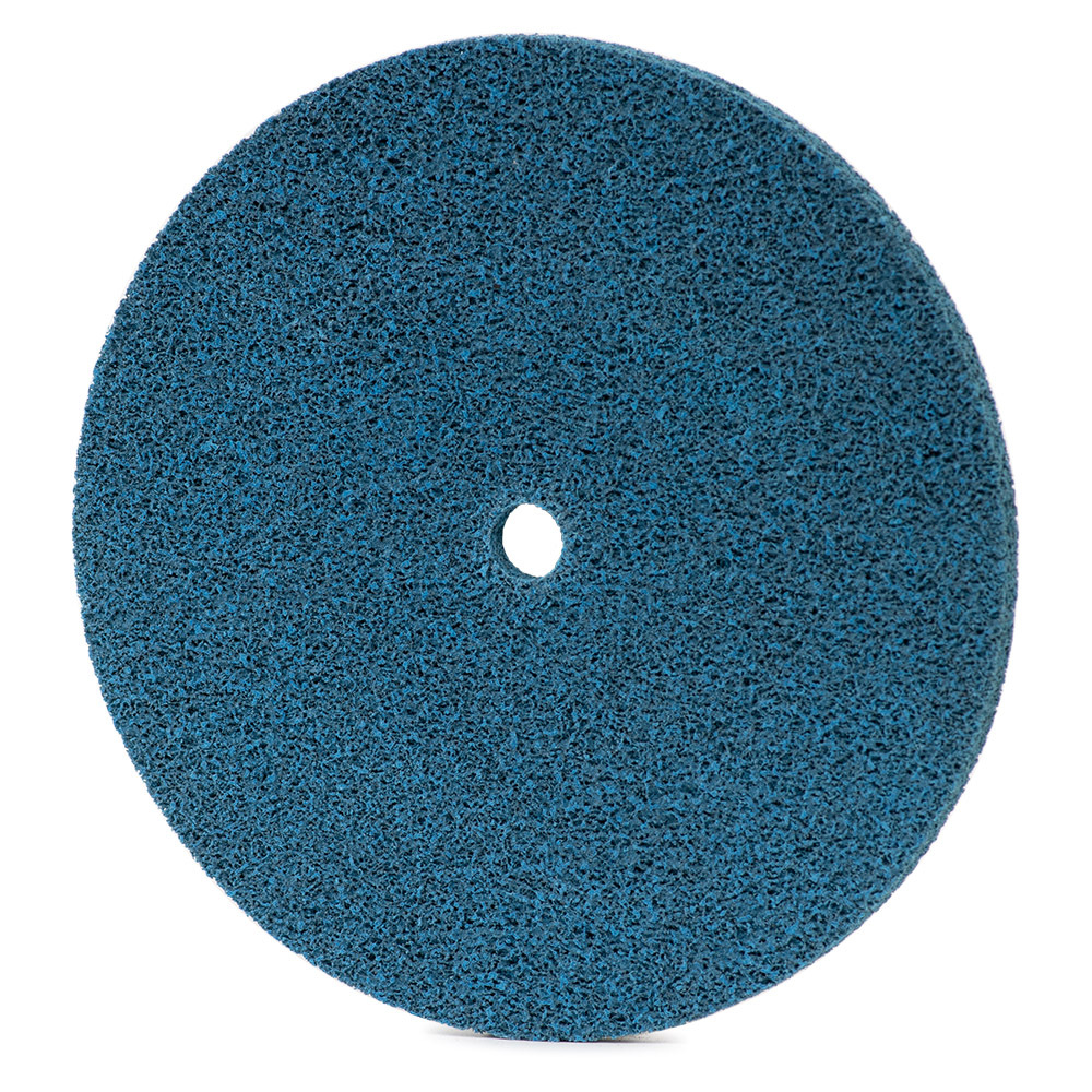 На фотографии представлен круг Norton BearTex Vortex Rapid Blend 150x6x13 5AM