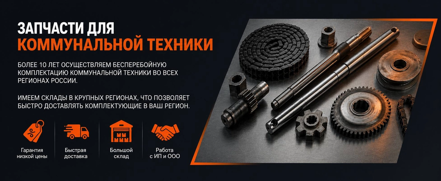 Склад запчастей для коммунальной техники КомДетали