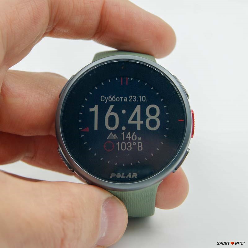 Polar Vantage V2 - панель высоты