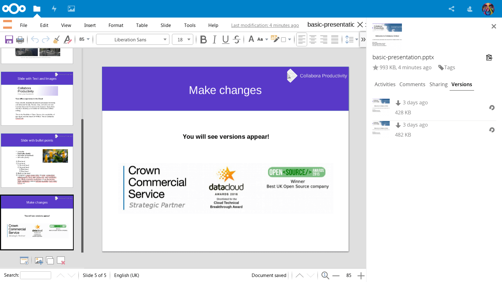 Collabora Online and Nextcloud