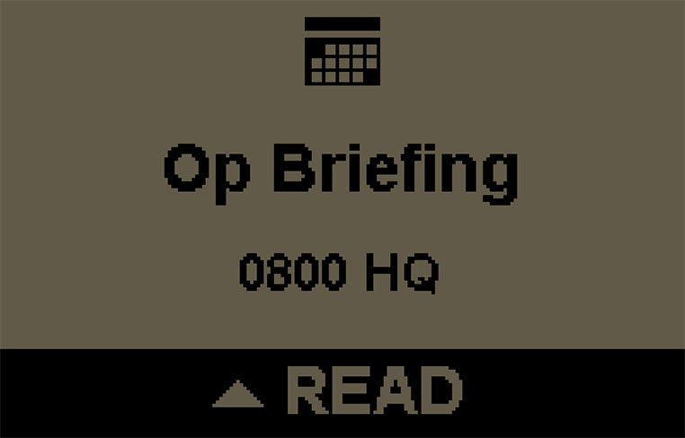 Оперативные напоминания