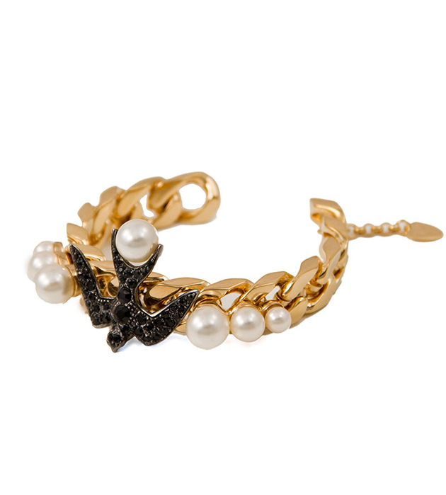 эффектный браслет Swallow Pearl Jet от Schield