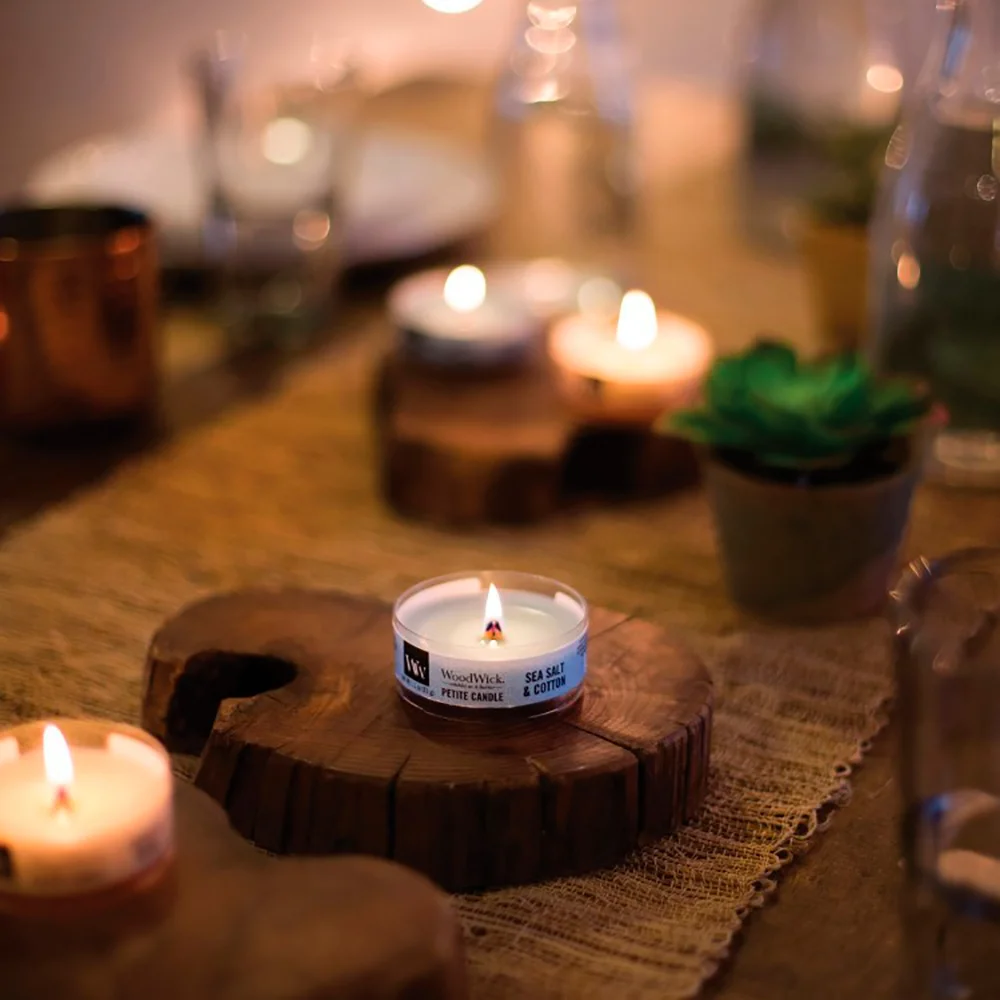 WoodWick Petite - коллекция мини-свечей тестеров
