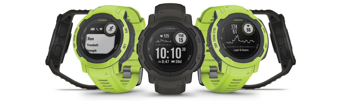 Garmin Instinct 2 Graphite: защищённые GPS-часы