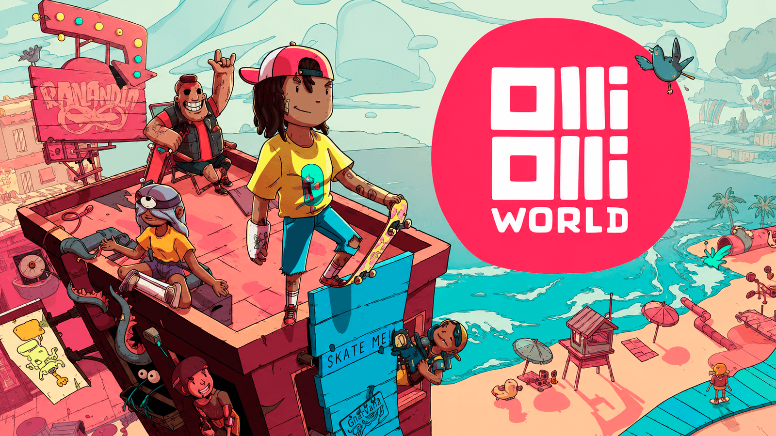 Игра OlliOlli World Игра OlliOlli World