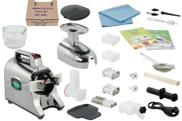 Комплектация Tribest GreenStar GSE-5350 с Pasta-set
