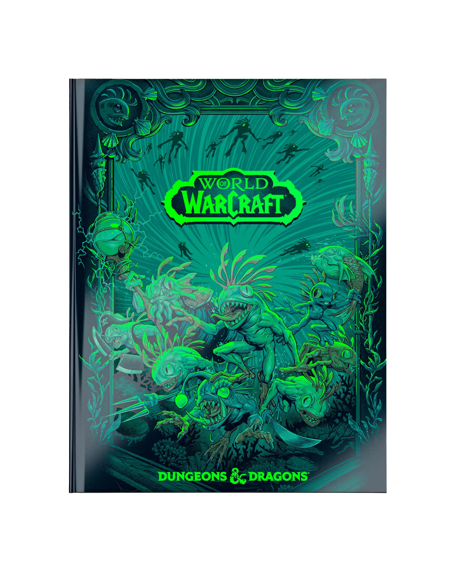 Альтернативная обложка Neon Ink D&D World of Warcraft