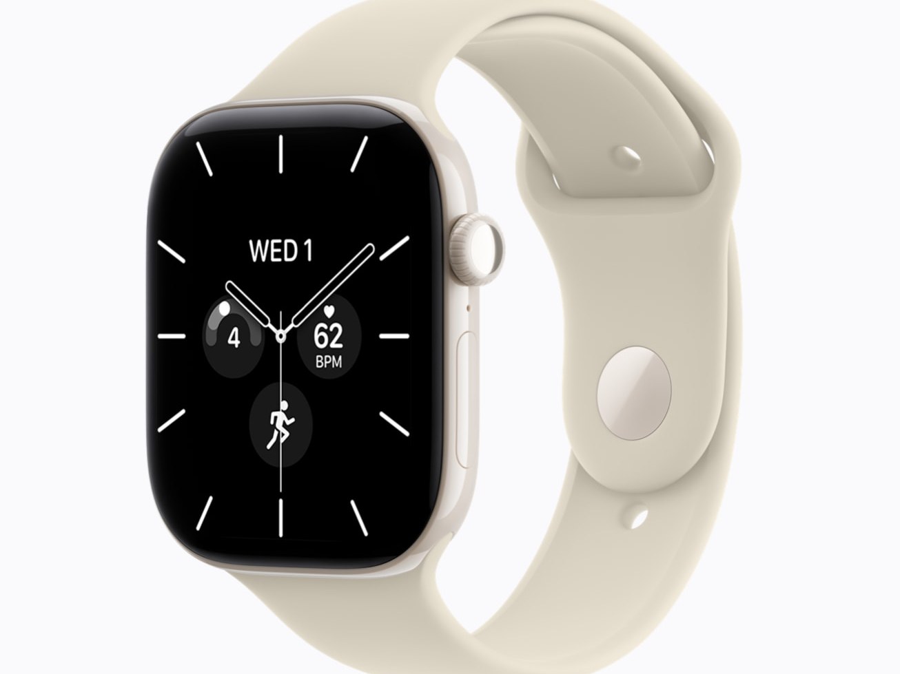 Apple Watch Series 12 в белом керамическом корпусе Apple Watch Series 12 в белом керамическом корпусе