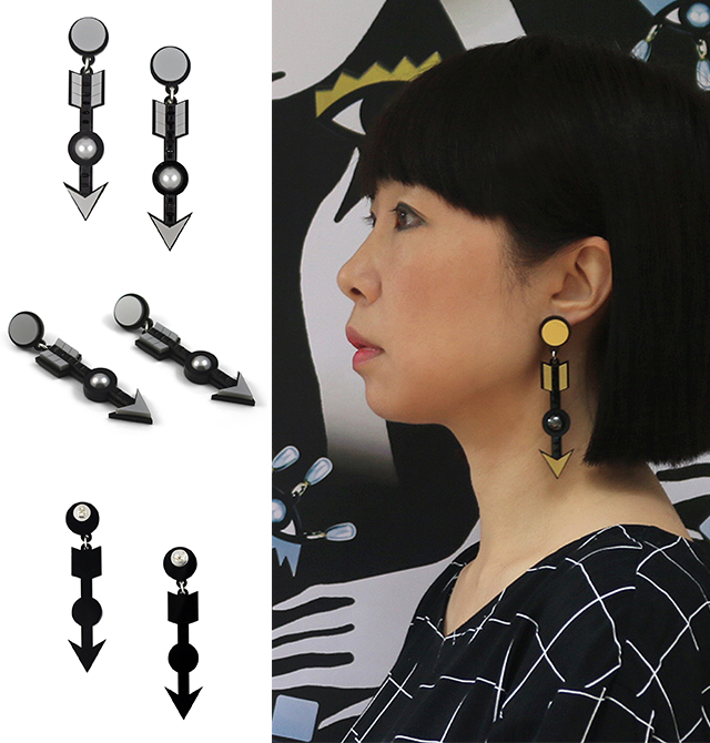 серьги Archer Arrow Earrings от Jennifer Loiselle