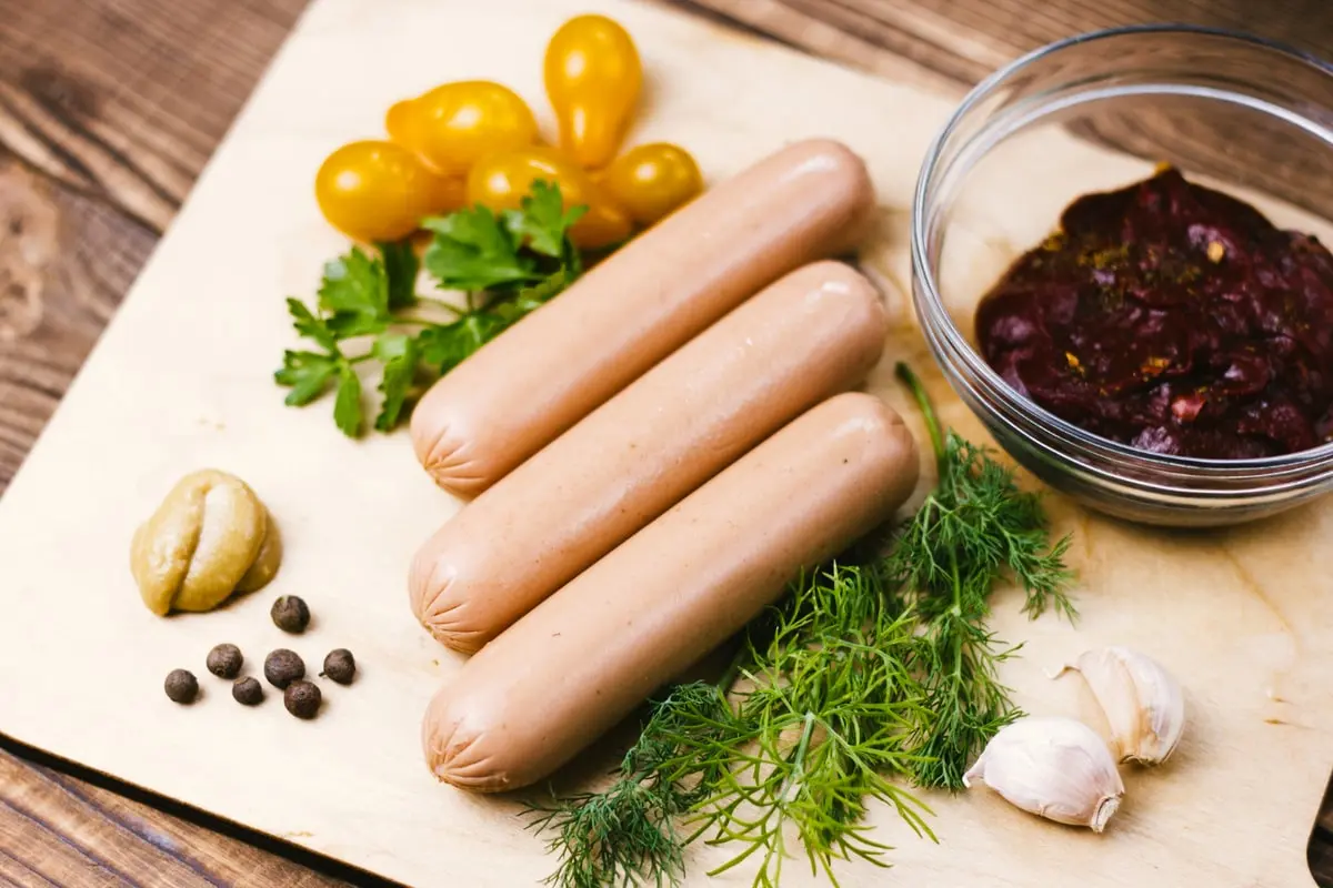 Гороховая колбаса колбаса без мяса