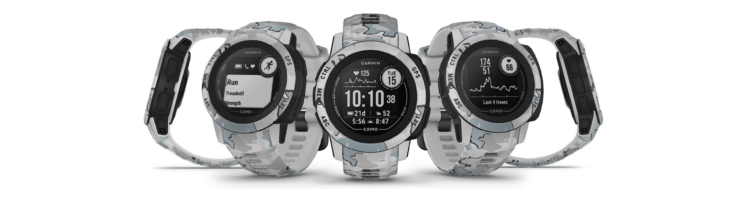 Garmin Instinct 2S Camo Edition Mist Camo: компактные защищённые GPS-часы