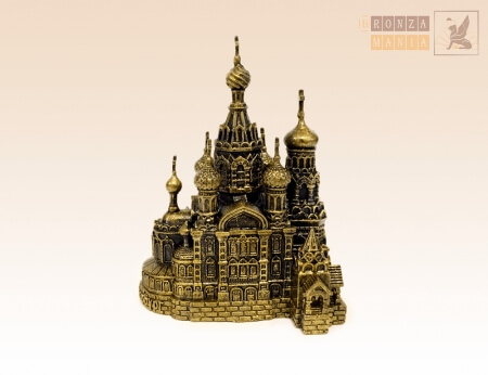 Спас на Крови из бронзы