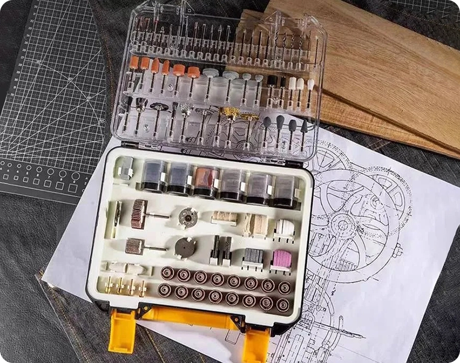 Набор электрошлифовальных инструментов Xiaomi Deli Tools Set 357 (DL6397)