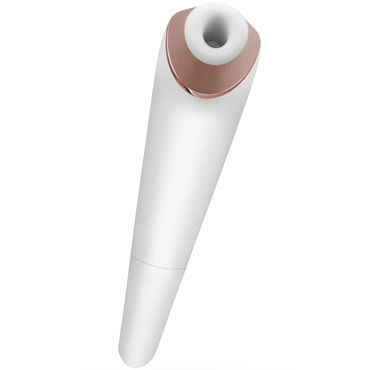 Вакуумно-волновой стимулятор Satisfyer 2 Next Generation, Белый, в руке