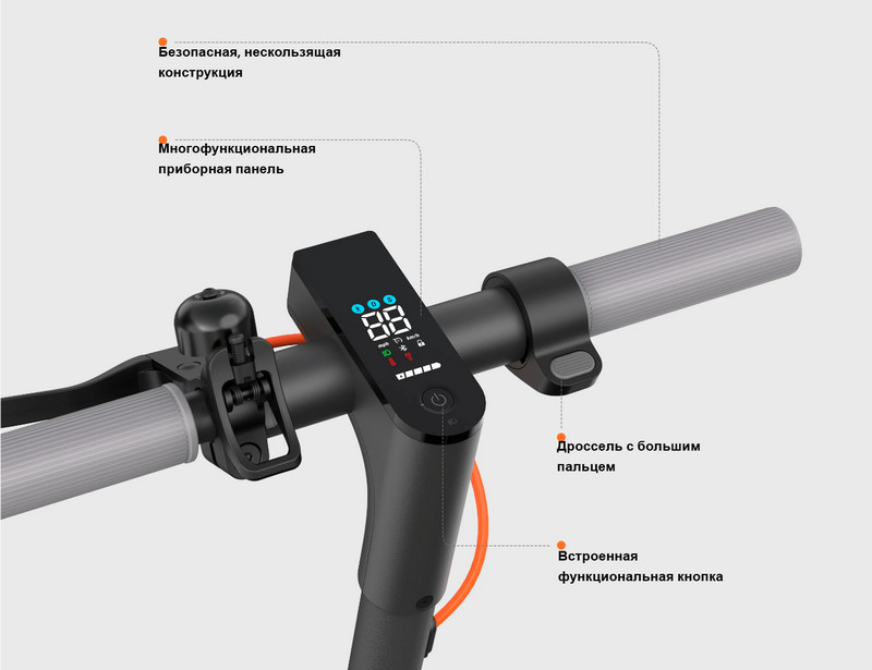 Электросамокат Xiaomi Electric Scooter 4 Go