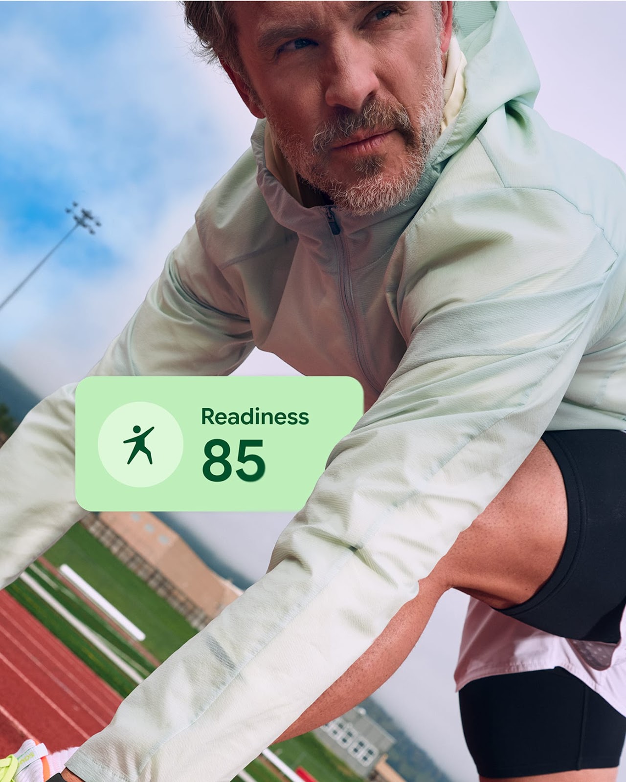 Готовность к тренировке в приложении для Fitbit Charge 6