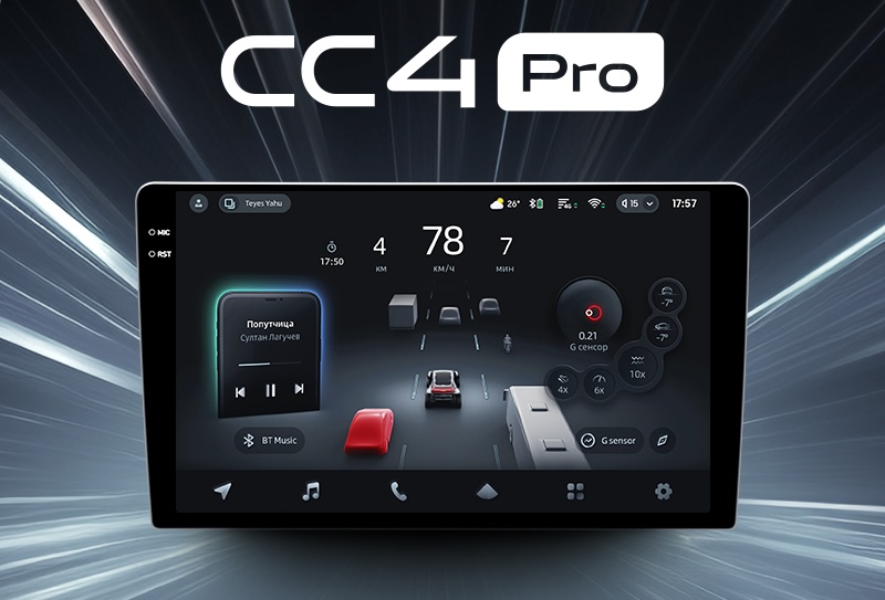 Автомагнитола Teyes CC4 PRO - флагман отрасли 2026 года