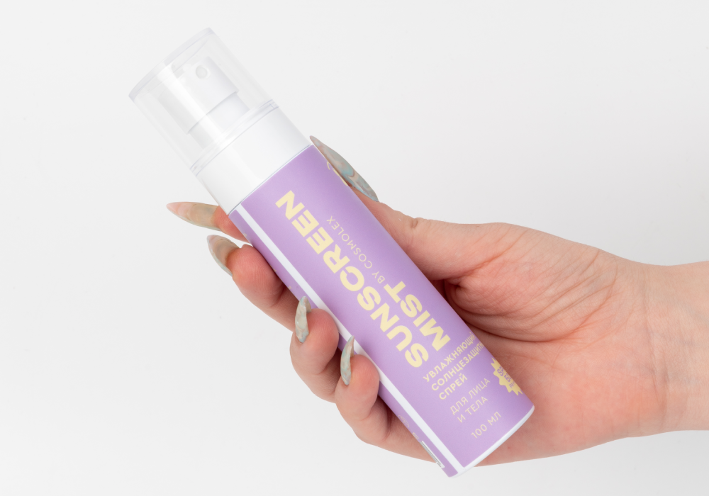 Солнцезащитный увлажняющий спрей Sunscreen Mist SPF 50 PA+++ от Cosmolex