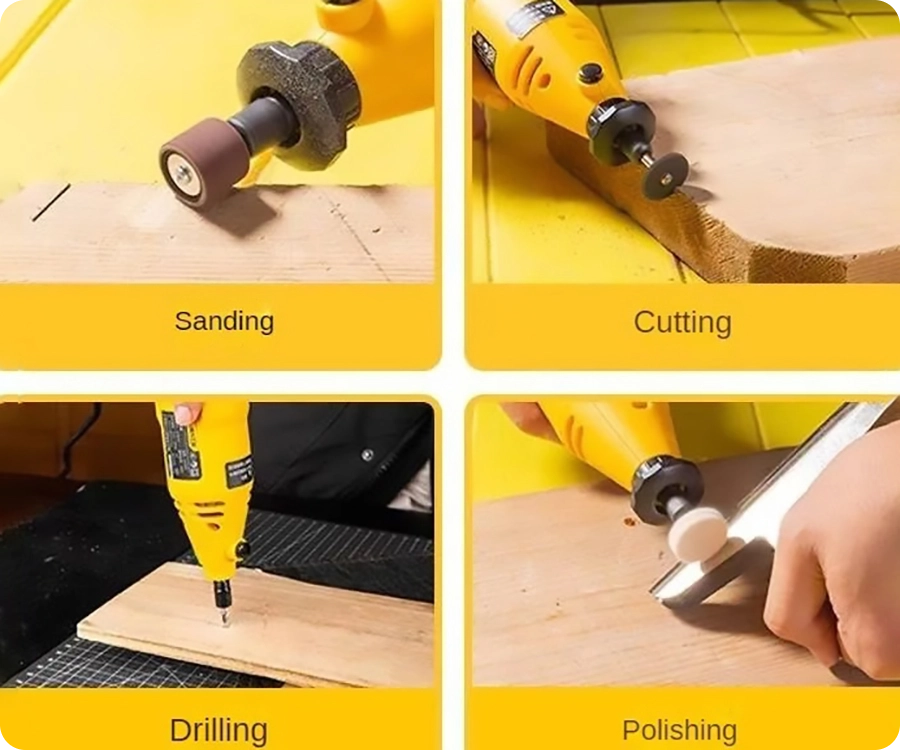 Набор электрошлифовальных инструментов Xiaomi Deli Tools Set 357 (DL6397)
