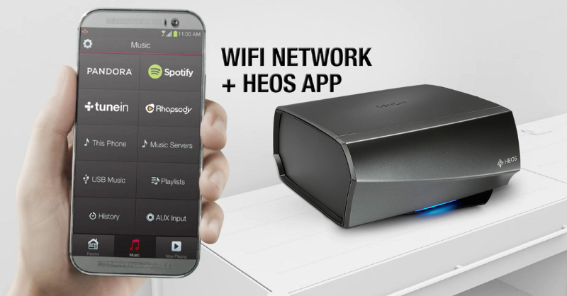 Сетевой плеер Denon HEOS Link HS2