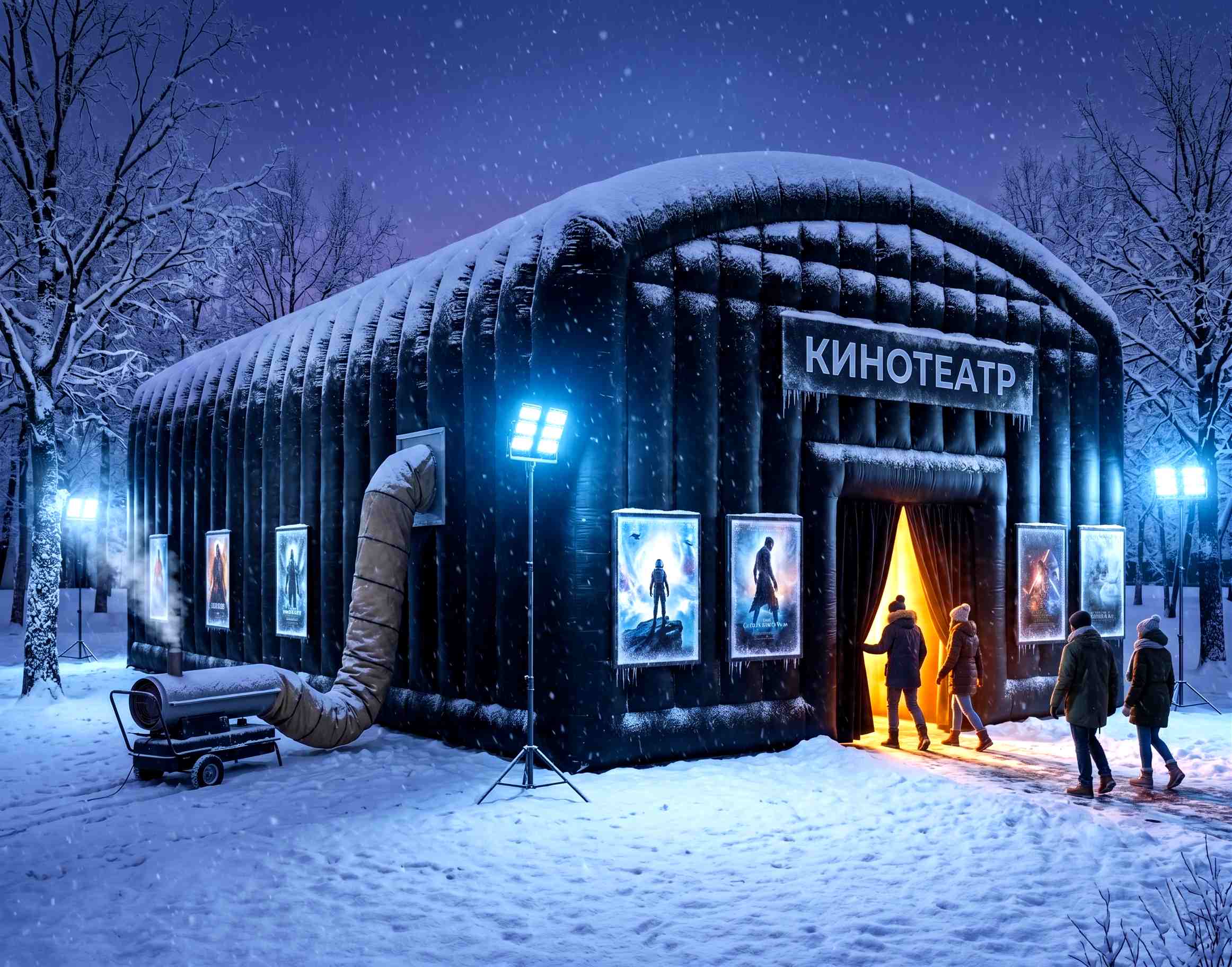 Всесезонность &mdash; работа зимой